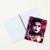Carnet Femme Hispanique Gothique (Intérieur)