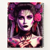 Carnet Femme Hispanique Gothique (Dos)
