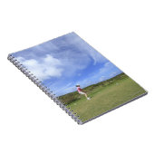 Carnet Femme jouant au golf (Côté Droit)