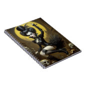 Carnet Femme médiévale gothique (Côté Droit)