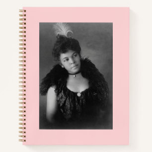 Carnet Femme noire avec serrure