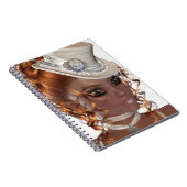 Carnet Femme précieuse d'Afro-américain (Côté Droit)