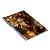 Carnet Femme Préraphaélite Dorée 3 (Côté Droit)