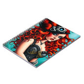 Carnet Femme Red Haired Streampunk (Côté gauche)