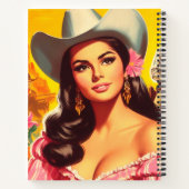 Carnet Femme Rétro Country (Dos)