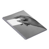 Carnet Femme tenant la carte (Côté Droit)