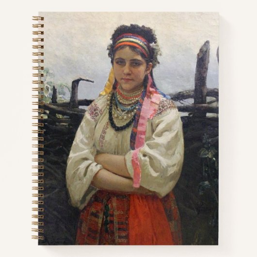 Carnet Femme ukrainienne (Devant)