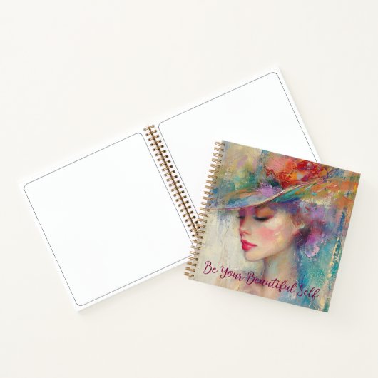 Carnet Femme vintage Soyez Votre Belle Soi (Intérieur)