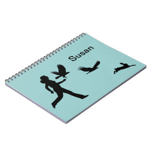 Carnet Femme volant Harris Hawks