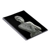Carnet Femme zébrée (Côté Droit)