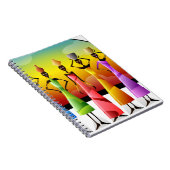 Carnet Femmes africaines avec poterie sur la tête (Côté Droit)