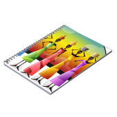 Carnet Femmes africaines avec poterie sur la tête (Côté gauche)