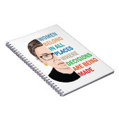 Carnet Femmes Appartenant À Tous Les Endroits Ruth Bader  (Côté Droit)