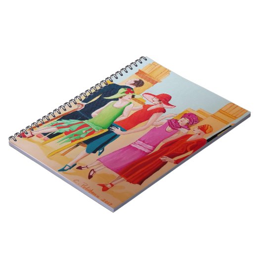 Carnet Femmes Art déco (Côté gauche)