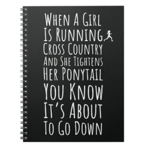 Carnet Femmes-Cadeaux Coureurs De Pays Pour Son Runner XC