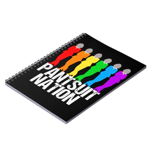 Carnet Femmes d'arc-en-ciel de nation de Pantsuit (Côté gauche)