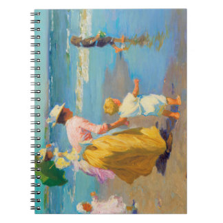 Carnet Femmes et enfants à la plage Edward Potthast
