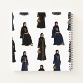 Carnet Femmes saoudiennes en Abayas (Dos)