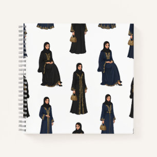 Carnet Femmes saoudiennes en Abayas
