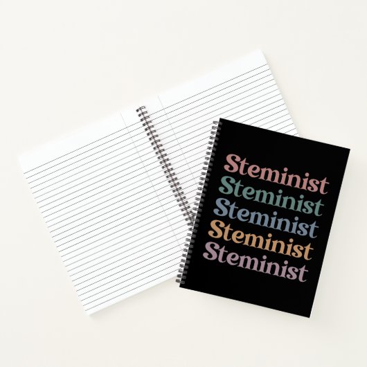 Carnet Femmes Stéménistes Rétro Dans STEM (Intérieur)