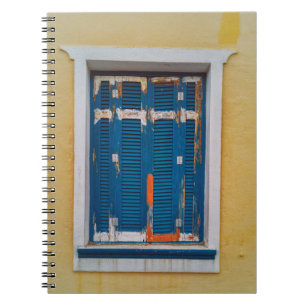 CARNET FENÊTRE BLEU