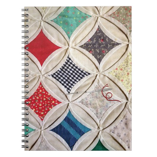 Carnet Fenêtre de la cathédrale Couvert d'aiguille (Devant)