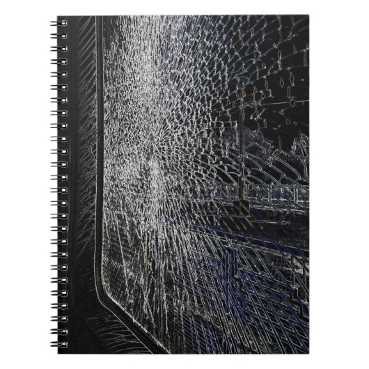 Carnet fenêtre du train cassé (Devant)