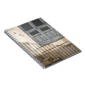 CARNET FENÊTRE EN BOIS GRIS (Côté Droit)