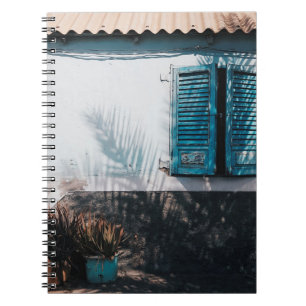 CARNET FENÊTRES OUVERTES BLEUES