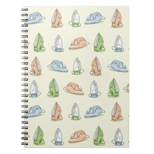 Carnet Fer à repasser Lave-linge patten (Devant)