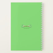 Carnet Fer à sirop et à cheval Crop Lime vert équestre (Verso)
