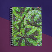 Carnet Fer Cross Begonia Floral