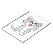 Carnet Fer Cute Chat esthétique Happy Chat Clipart Dessin (Côté gauche)
