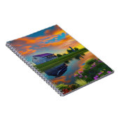 Carnet Ferme Purple Roof Pond à Sunrise (Côté Droit)