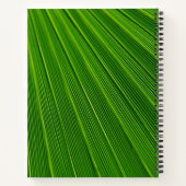 Carnet Fermer la feuille verte (Dos)