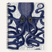 Carnet Fermer octopus (Devant)