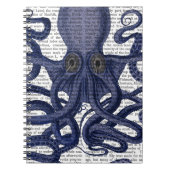 Carnet Fermer octopus (Devant)