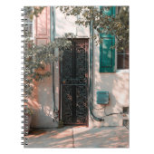 CARNET FERMER PORTE DE SÉCURITÉ EN FER FORGÉ VERT (Devant)