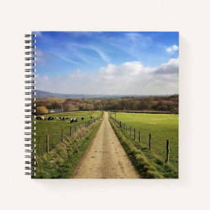 Carnet Fermes   Français Camptryside Dirt Road