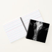 Carnet Fermes | Tête de vache B&W (Intérieur)