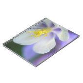 Carnet Fermeture de la fleur Colorado Columbine. (Côté gauche)