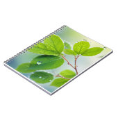 Carnet Fermeture des feuilles Calme Tranquille saison nat (Côté gauche)