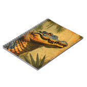 Carnet Fermeture vintage de l'alligator (Côté gauche)