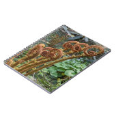 Carnet Fern Fiddleheads Botanique (Côté gauche)