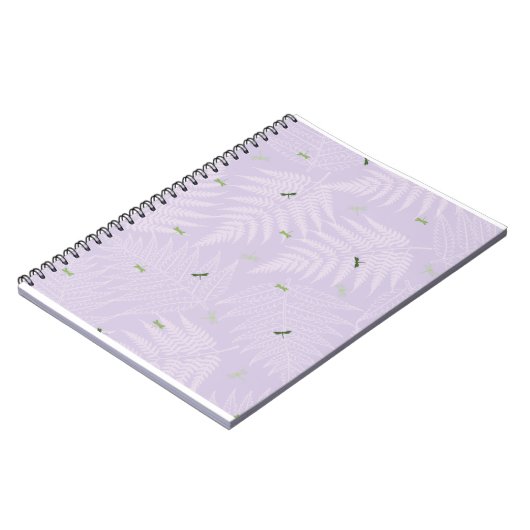 Carnet Ferns & Dragonflies (Côté gauche)