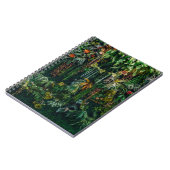 Carnet ferronnerie et plante décorent sur mur (Côté gauche)