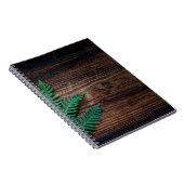 Carnet Ferry plante bois petit grunge de fougère (Côté Droit)
