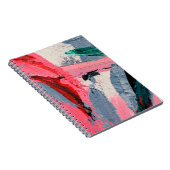 Carnet Festival du printemps. Peinture à texture multicol (Côté Droit)