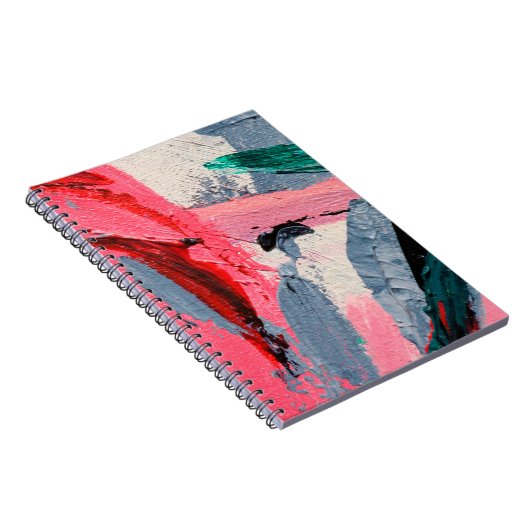 Carnet Festival du printemps. Peinture à texture multicol (Côté Droit)