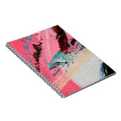 Carnet Festival du printemps. Peinture à texture multicol (Côté Droit)